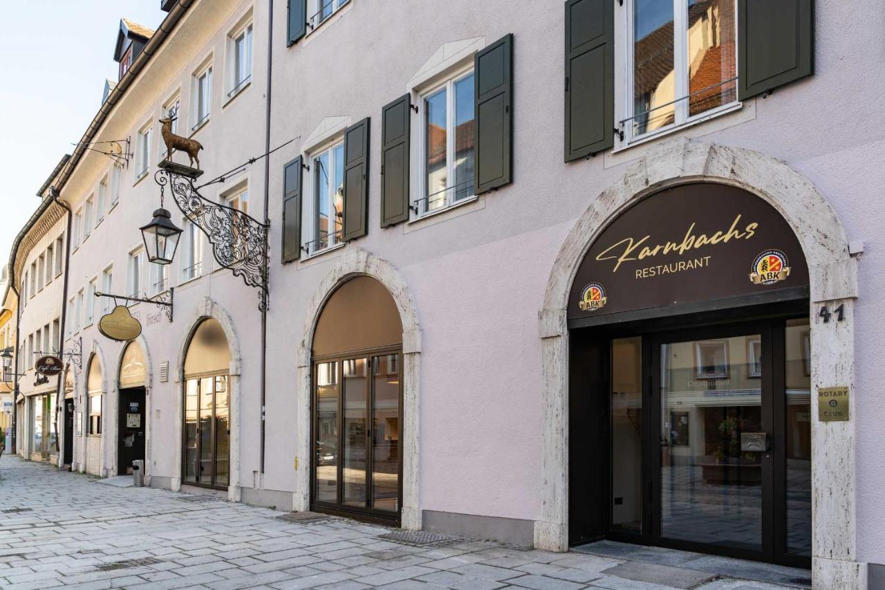 Hotel Goldener Hirsch Kaufbeuren Dış mekan fotoğraf