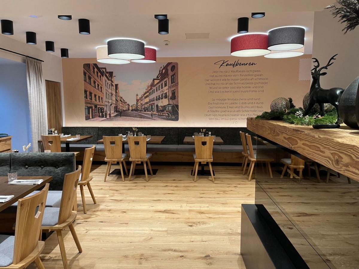 Hotel Goldener Hirsch Kaufbeuren Dış mekan fotoğraf