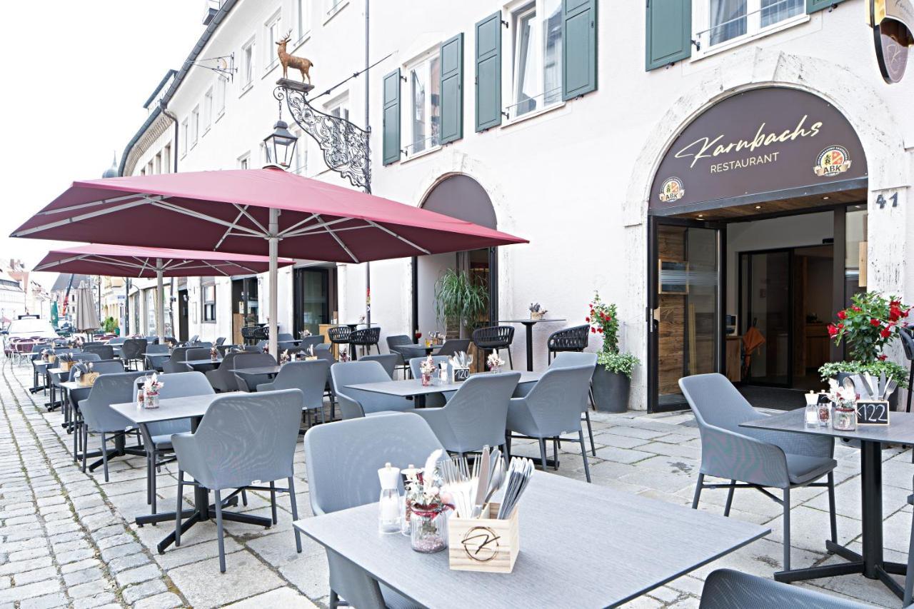 Hotel Goldener Hirsch Kaufbeuren Dış mekan fotoğraf