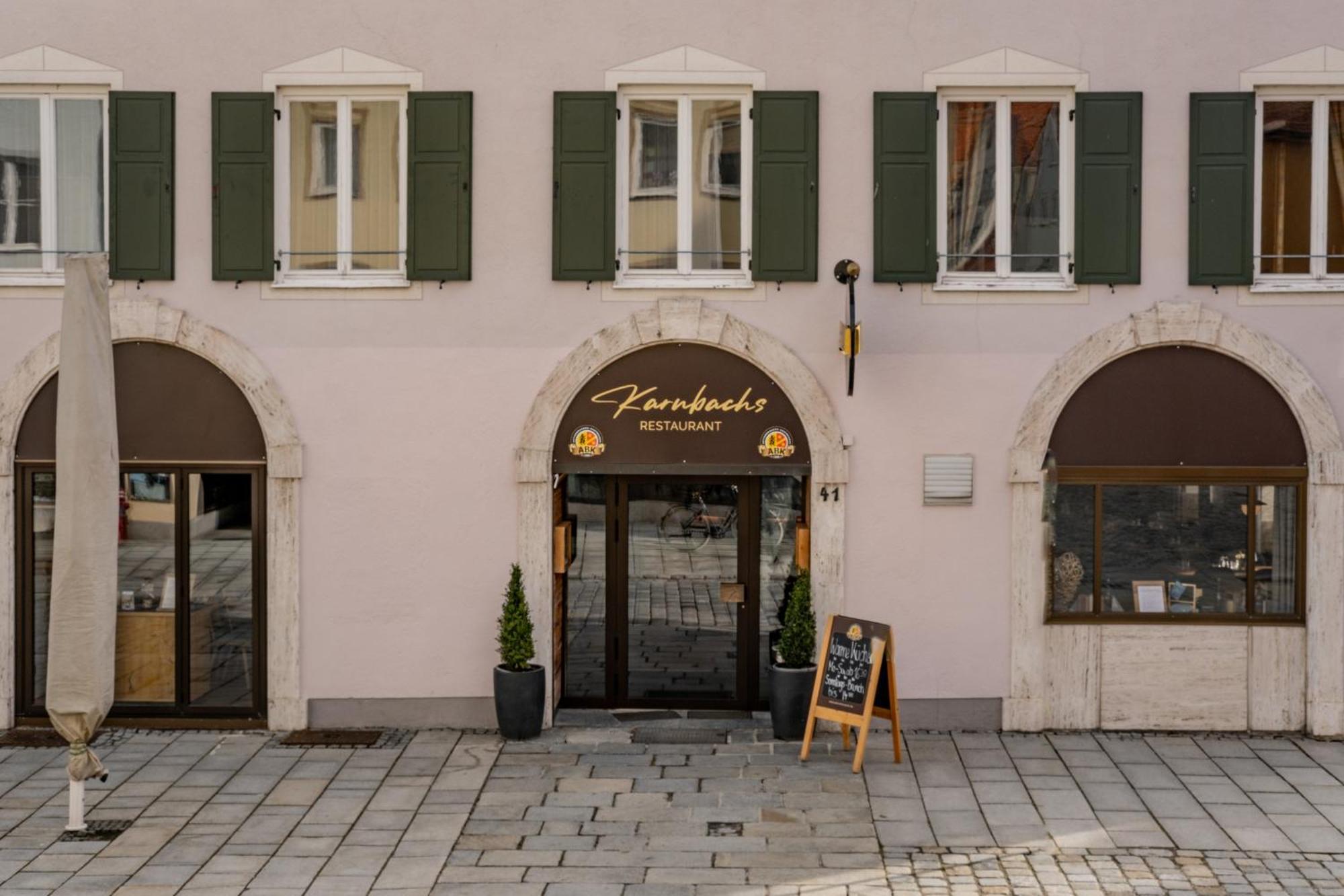 Hotel Goldener Hirsch Kaufbeuren Dış mekan fotoğraf
