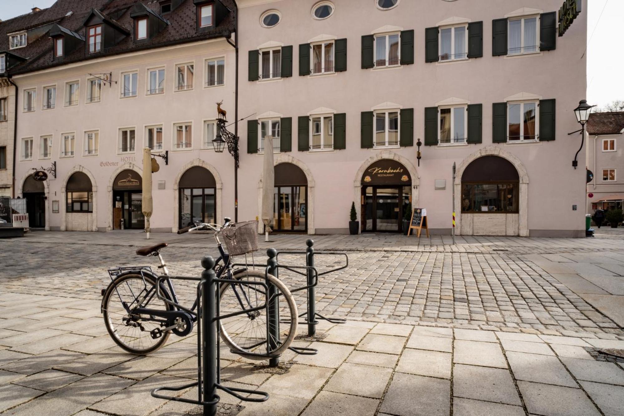 Hotel Goldener Hirsch Kaufbeuren Dış mekan fotoğraf