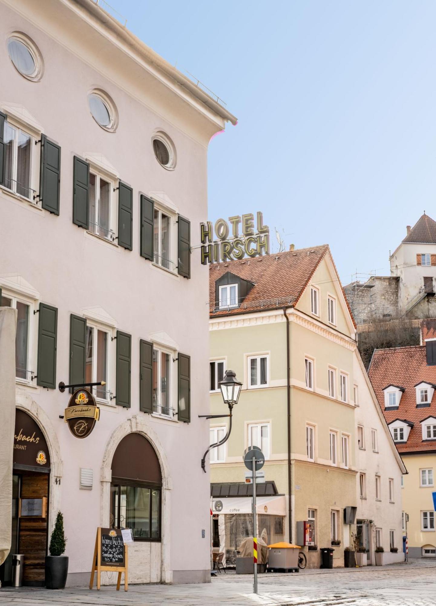 Hotel Goldener Hirsch Kaufbeuren Dış mekan fotoğraf